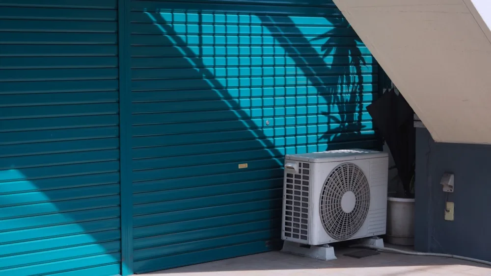 Outdoor AC condenser unit